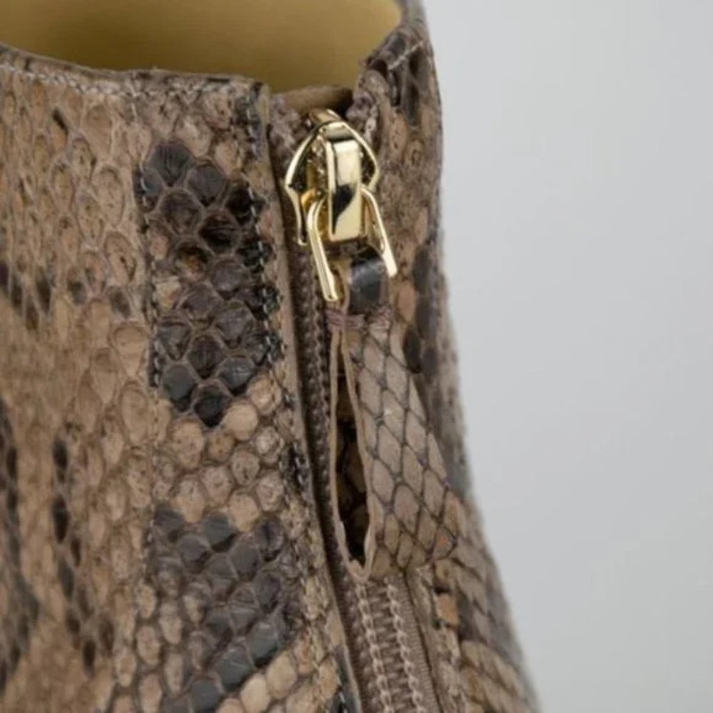 Alexandre Birman Python Ankle Boots - Picture 10 of 11